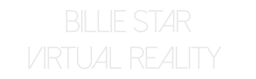 Néon personnalisé BILLIE STAR
...