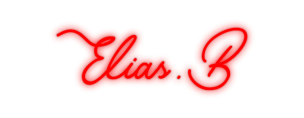 néon personnalisé Elias.B
