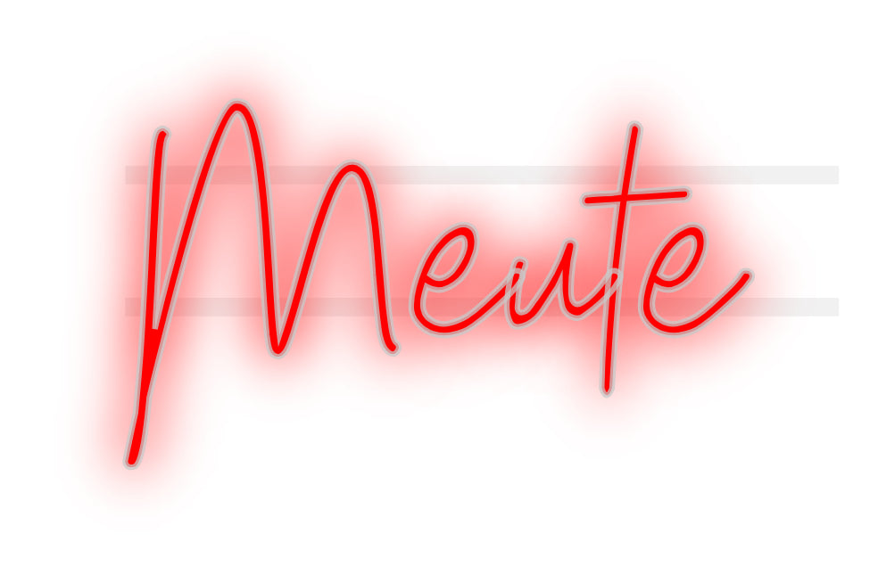 néon personnalisé Meute