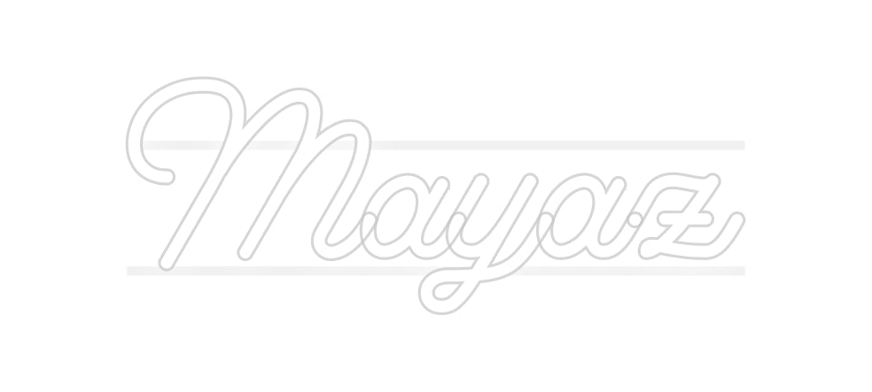 néon personnalisé Mayaz