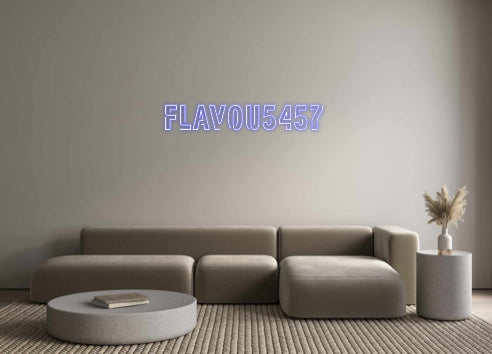 Néon personnalisé Flavou5457