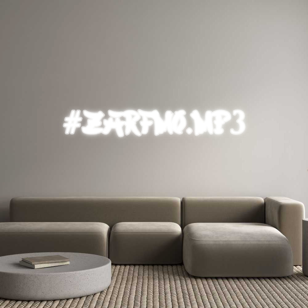 Néon personnalisé #ZARTMO.MP3