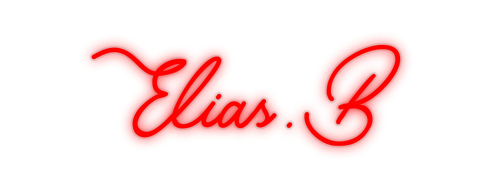 néon personnalisé Elias.B