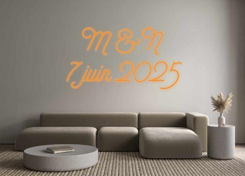 néon personnalisé M & N
7 juin...