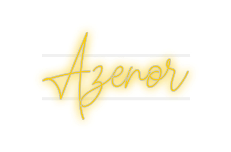 néon personnalisé Azenor