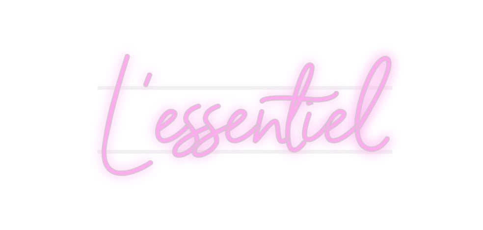 néon personnalisé L’essentiel