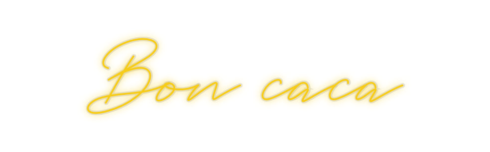 néon personnalisé Bon caca