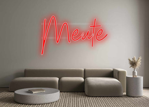 néon personnalisé Meute
