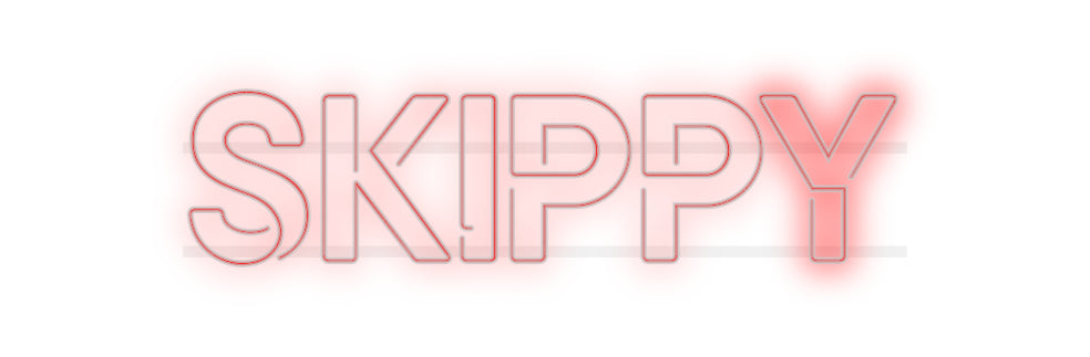 néon personnalisé Skippy