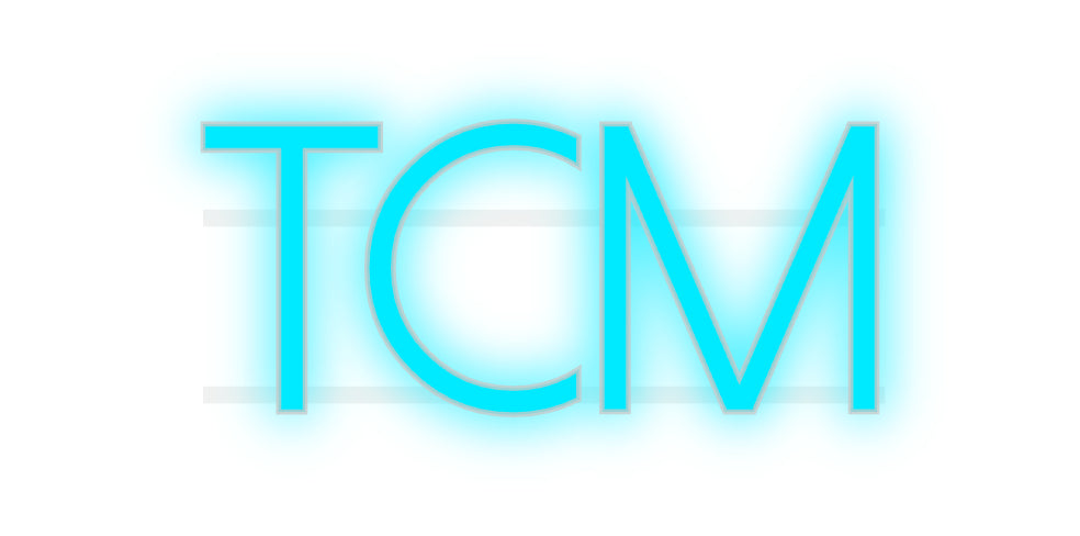 néon personnalisé TCM