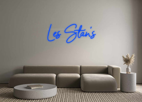 néon personnalisé Les Stan's
