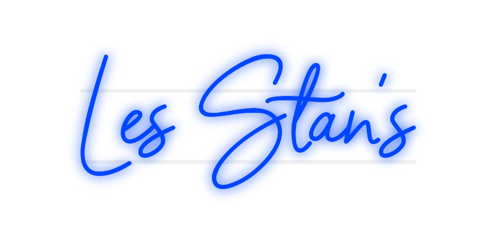 néon personnalisé Les Stan's
