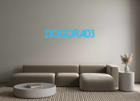 néon personnalisé Dogora03