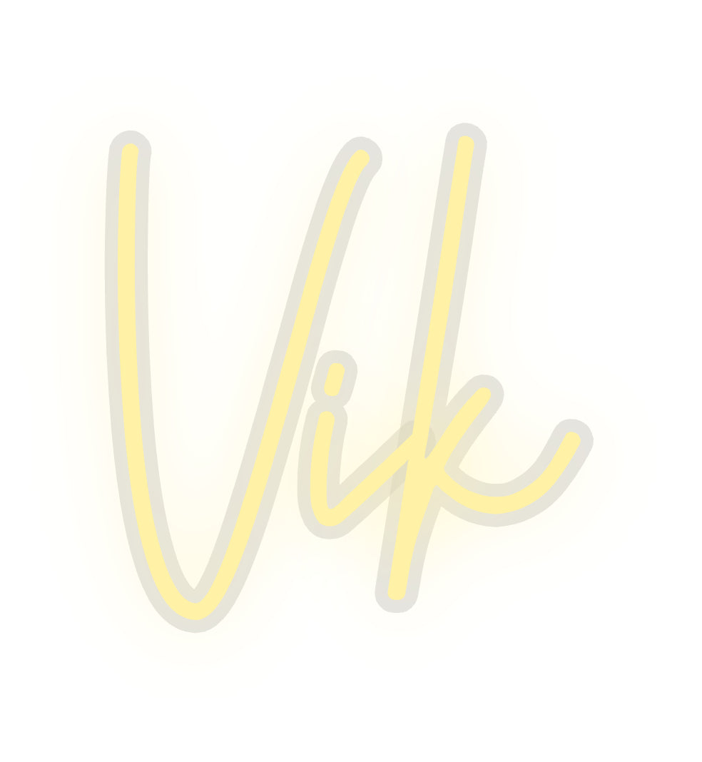 néon personnalisé Vik