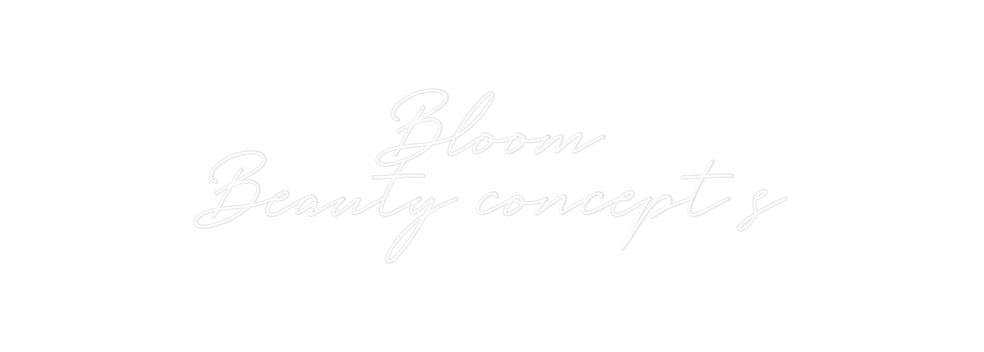 néon personnalisé Bloom

Beau...