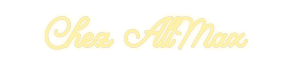 néon personnalisé Chez AliMax