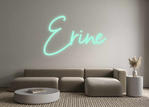 néon personnalisé Erine