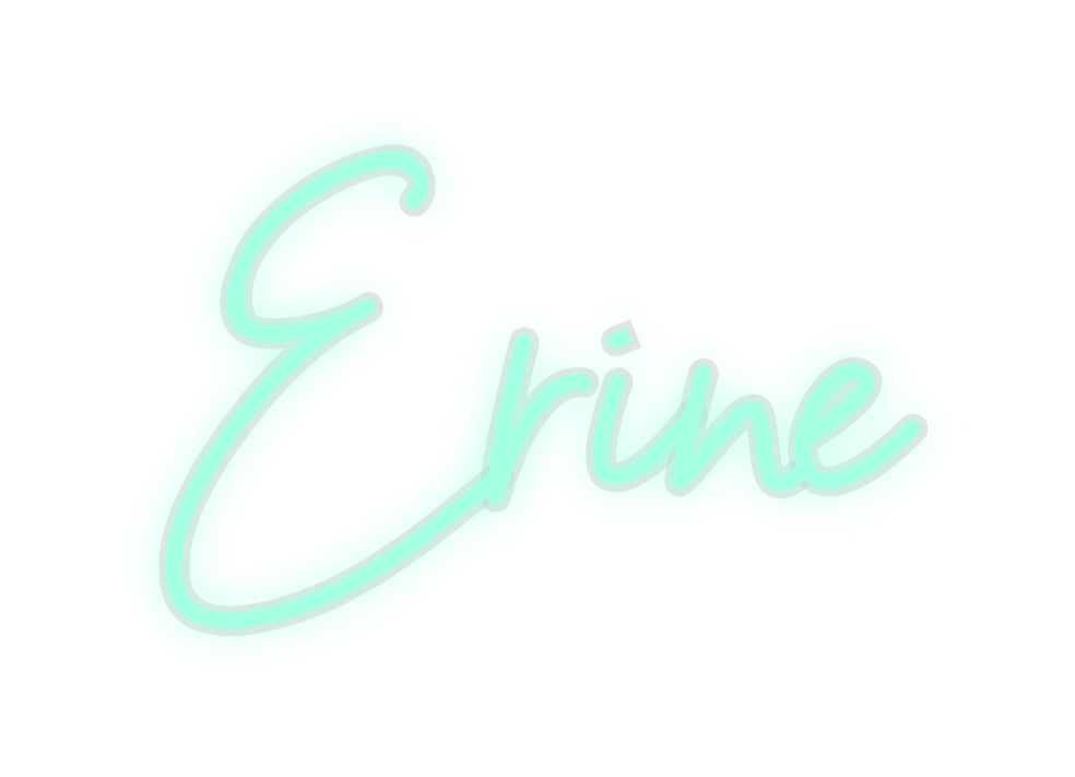 néon personnalisé Erine