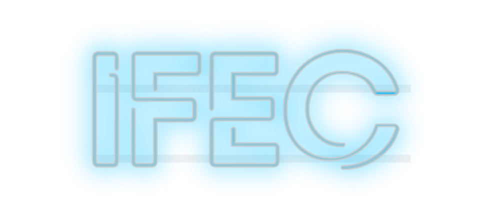 néon personnalisé IFEC