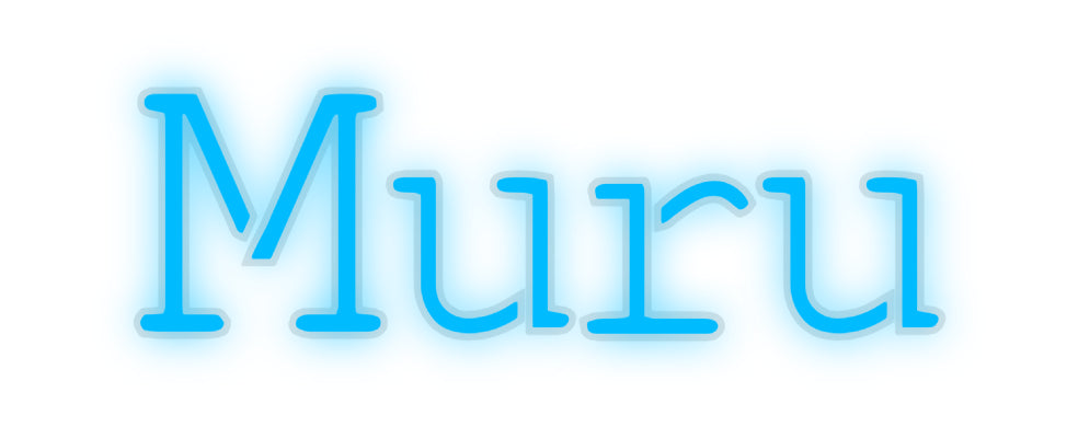 néon personnalisé Muru