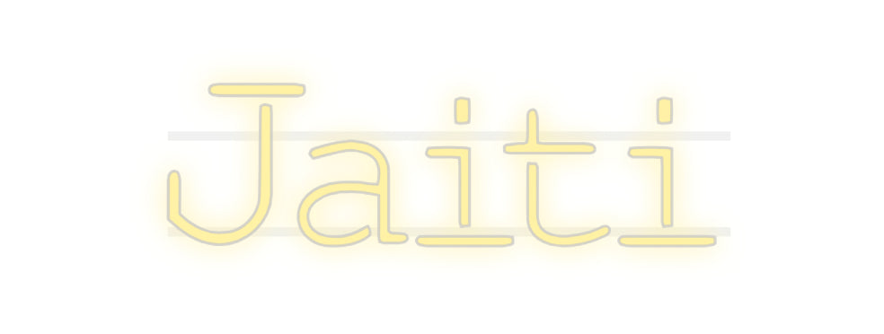 néon personnalisé Jaïti