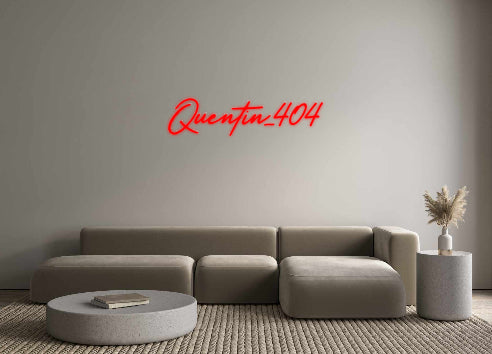 néon personnalisé Quentin_404