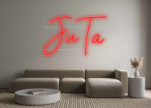 néon personnalisé JuTa
