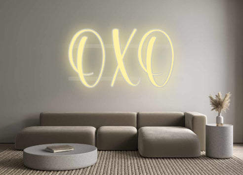 néon personnalisé OXO