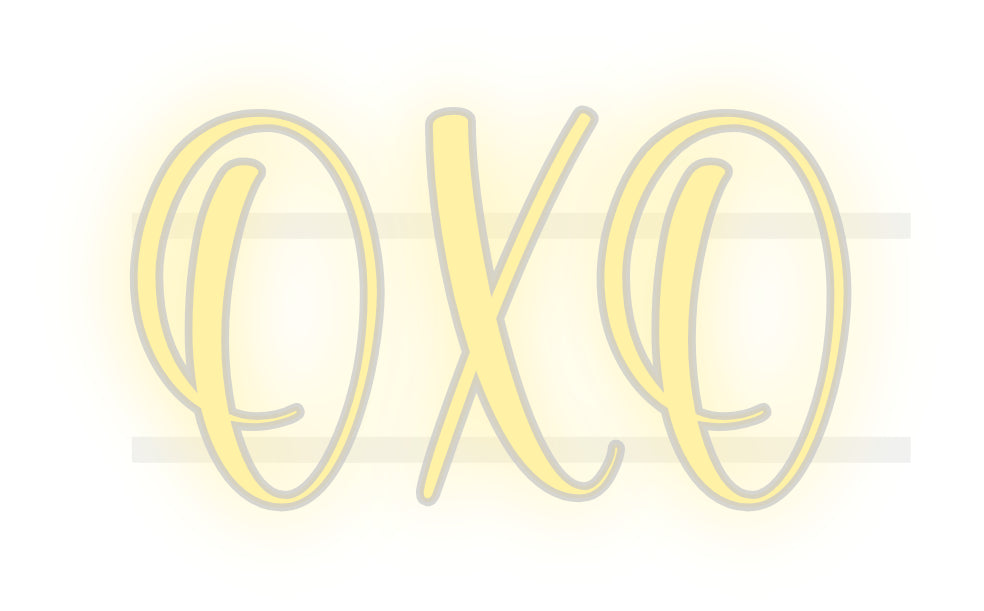 néon personnalisé OXO