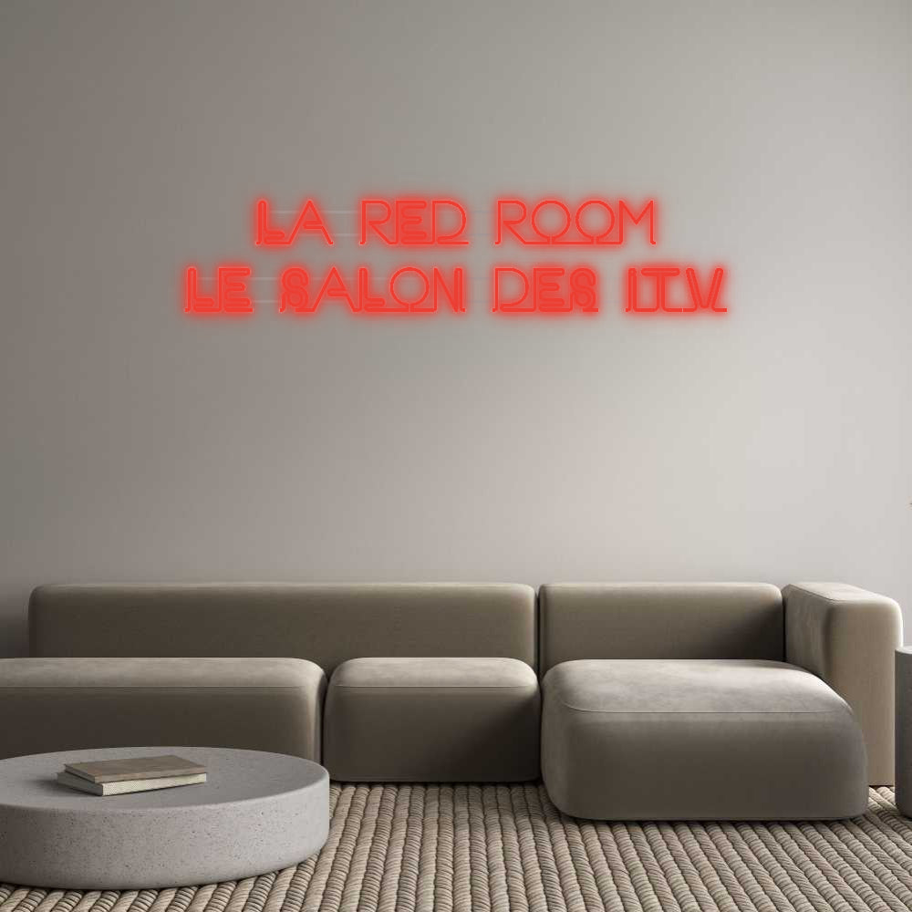néon personnalisé LA RED ROOM
...