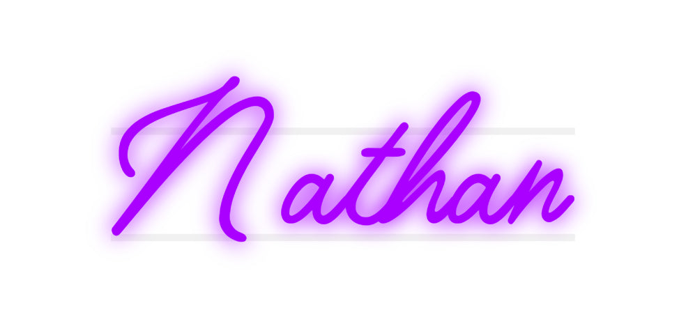 néon personnalisé Nathan