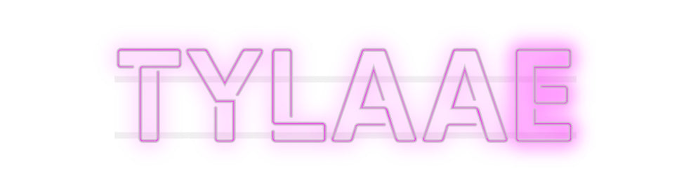 néon personnalisé Tylaae