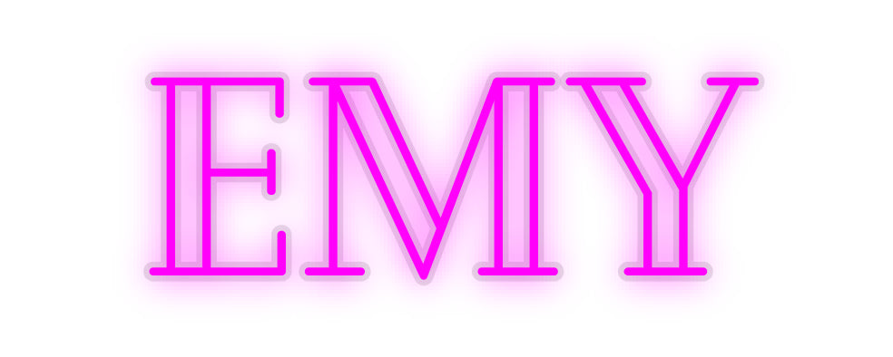 néon personnalisé Emy