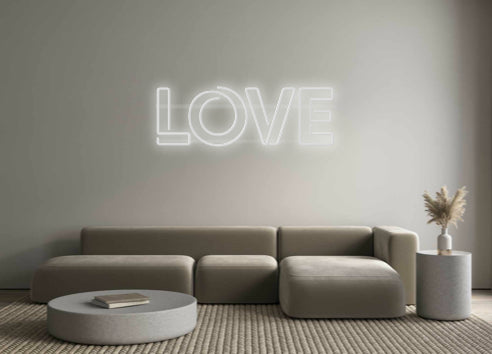 néon personnalisé love