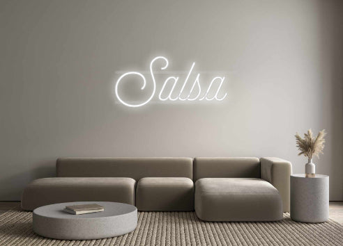 néon personnalisé Salsa