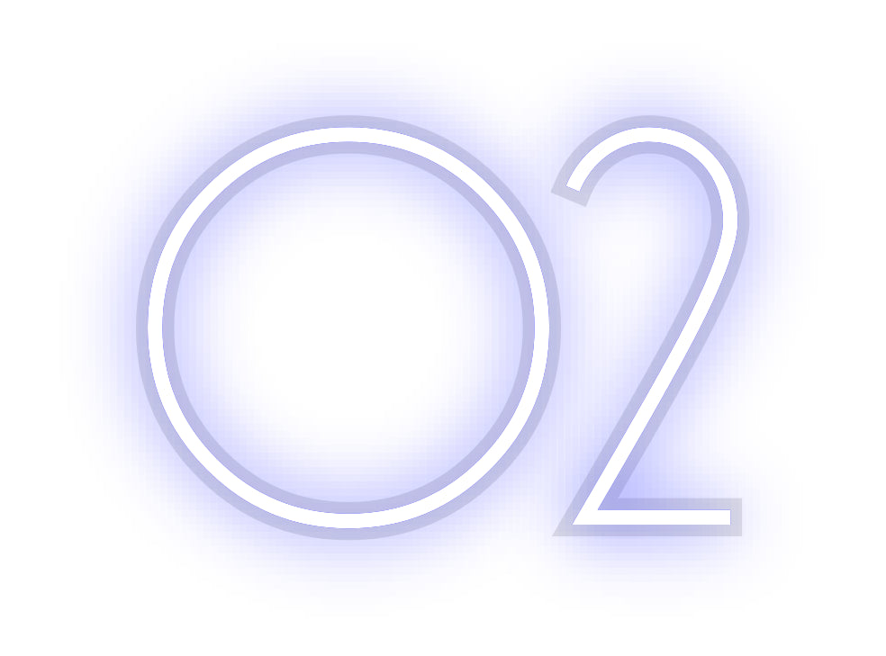 Néon personnalisé O2