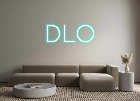 Néon personnalisé DLO