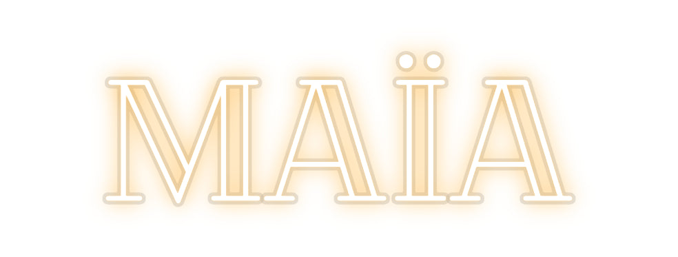 Néon personnalisé MAÏA