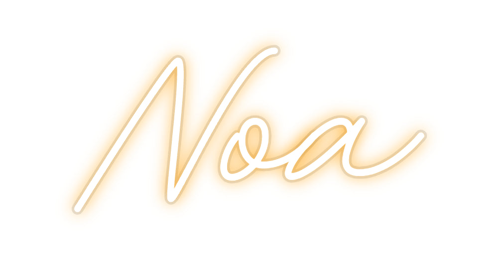 Néon personnalisé Noa
