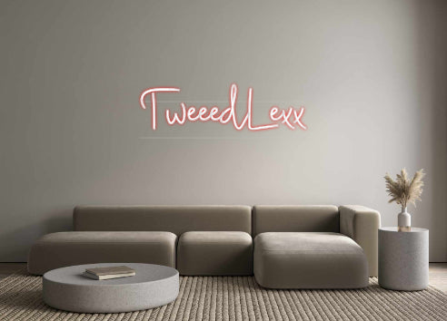 Néon personnalisé TweeedLexx
