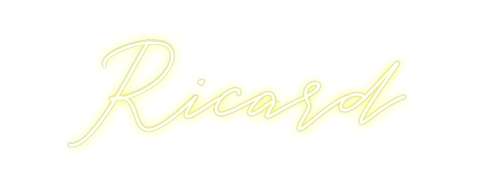 Néon personnalisé Ricard