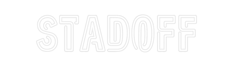 Néon personnalisé STADOFF