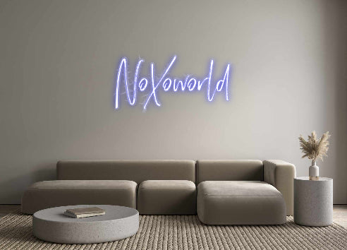 Néon personnalisé NoXoworld