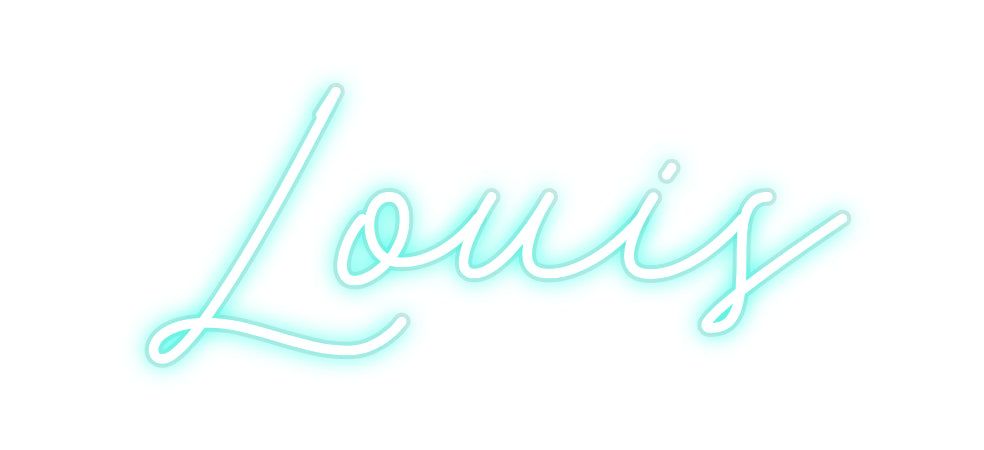 Néon personnalisé Louis