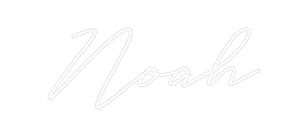 Néon personnalisé Noah
