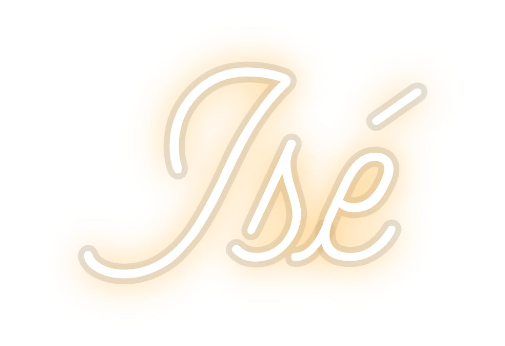 Néon personnalisé Isé
