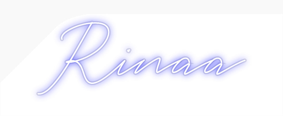 Néon personnalisé Rinaa