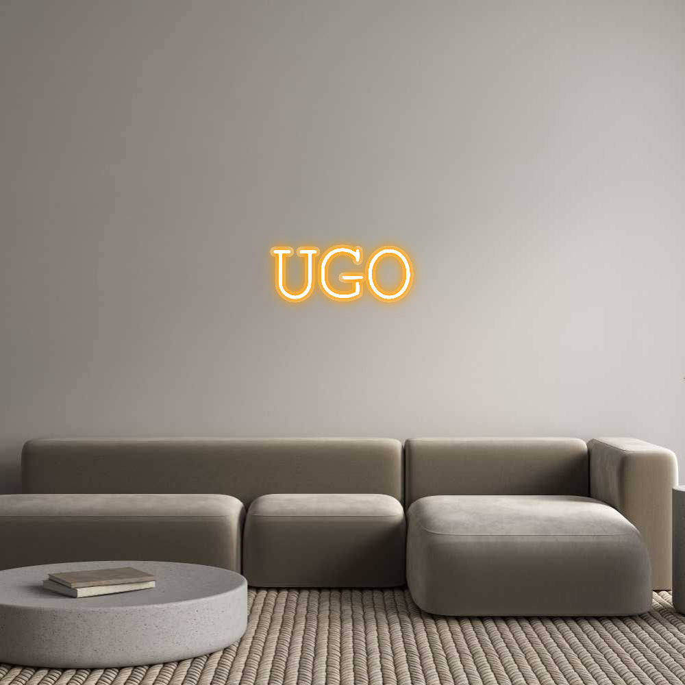 Néon personnalisé UGO