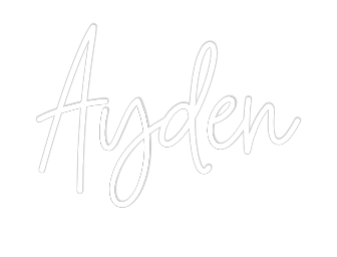 Néon personnalisé Ayden