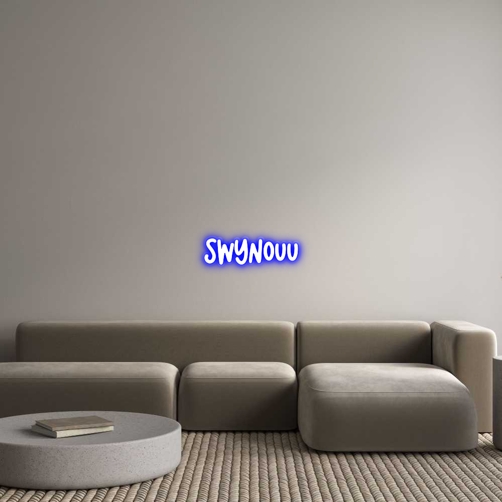 Néon personnalisé swynouu